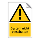System nicht einschalten
