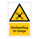Drohnenflug im Gange