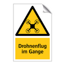 Drohnenflug im Gange