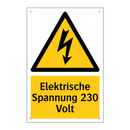 Elektrische Spannung 230 Volt