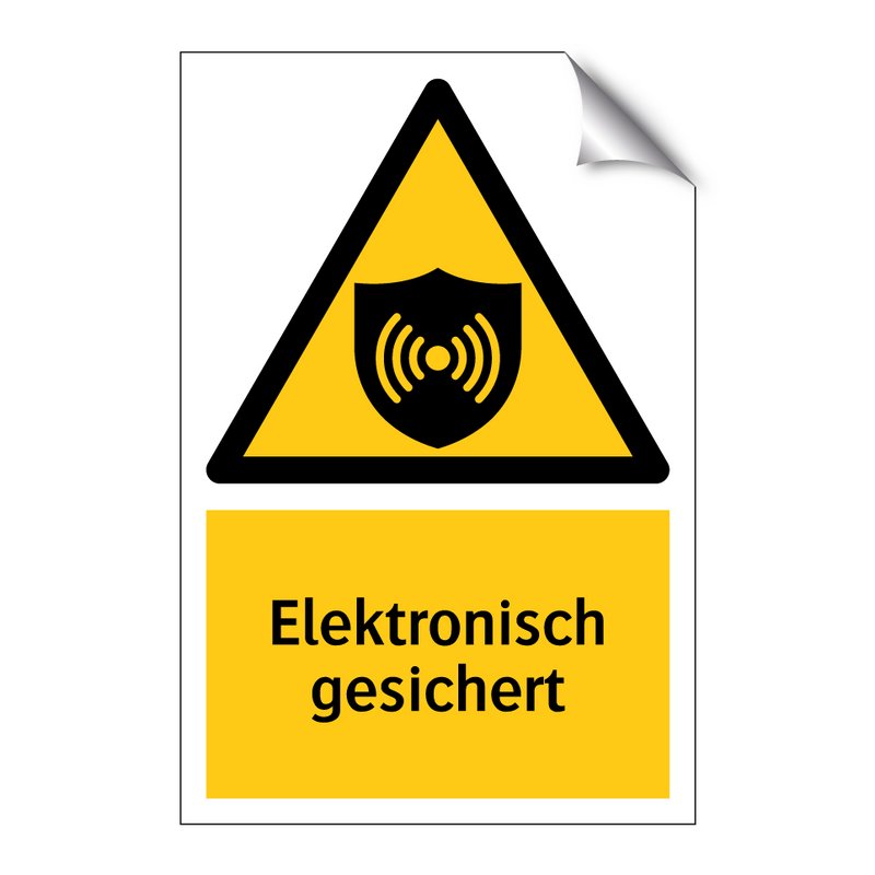 Elektronisch gesichert