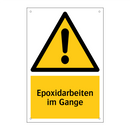 Epoxidarbeiten im Gange