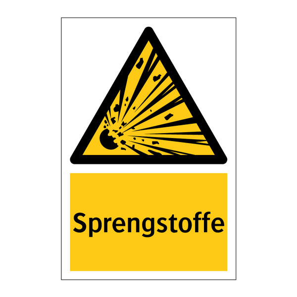 Sprengstoffe