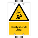 Herabfallende Äste