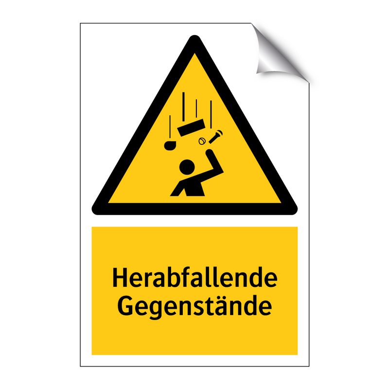 Herabfallende Gegenstände