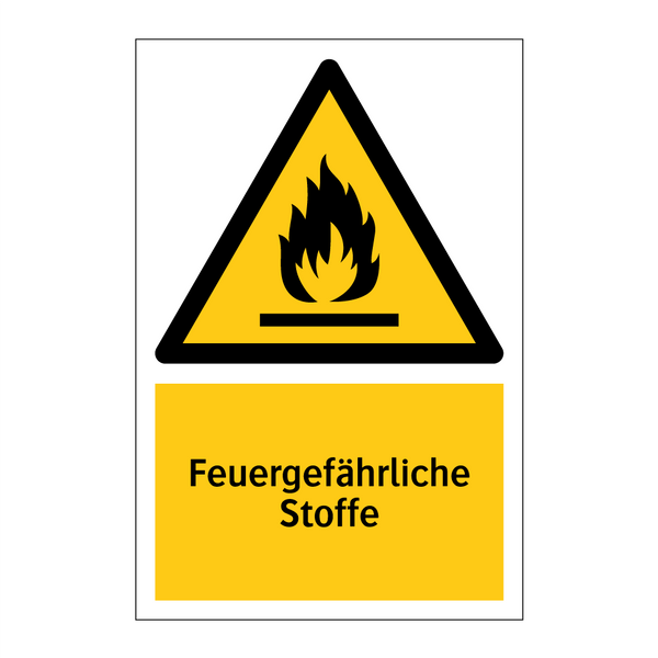 Feuergefährliche Stoffe