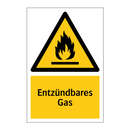 Entzündbares Gas