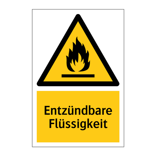 Entzündbare Flüssigkeit