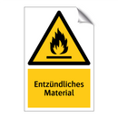 Entzündliches Material