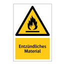 Entzündliches Material