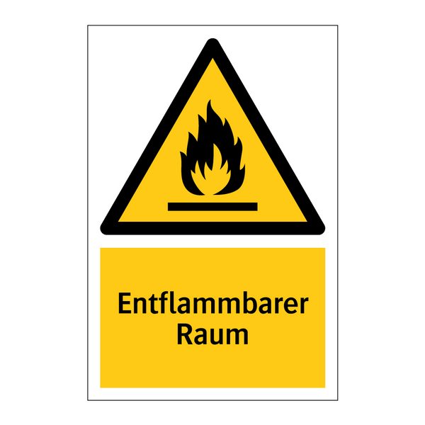 Entflammbarer Raum