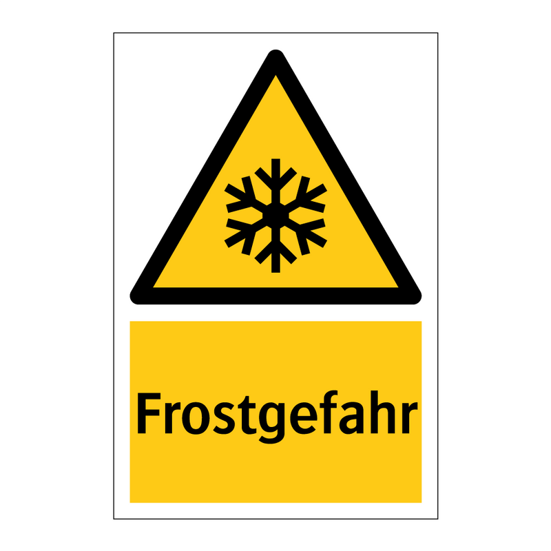 Frostgefahr
