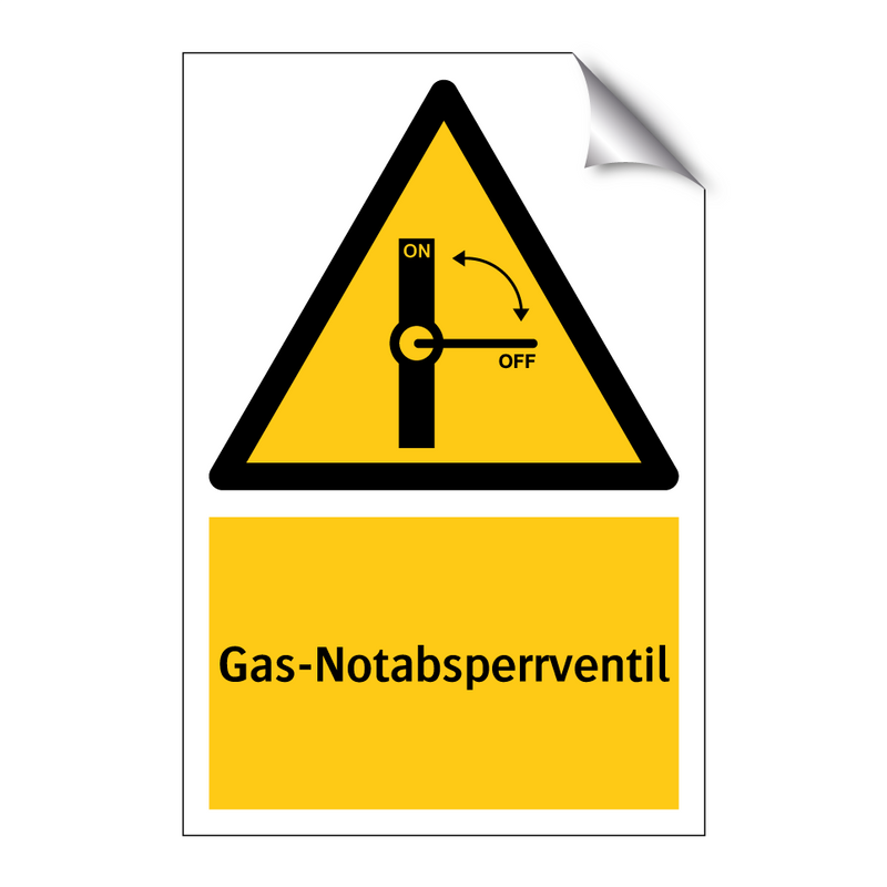 Gas-Notabsperrventil