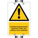 Gasübertragungsstation Rauchen, Feuer und offenes Licht verboten!
