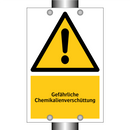 Gefährliche Chemikalienverschüttung