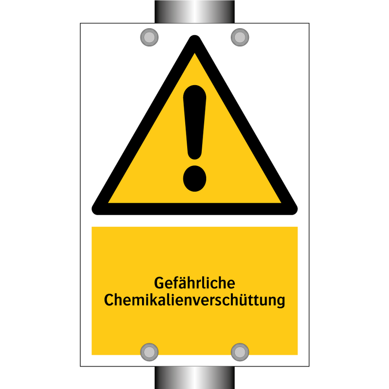 Gefährliche Chemikalienverschüttung