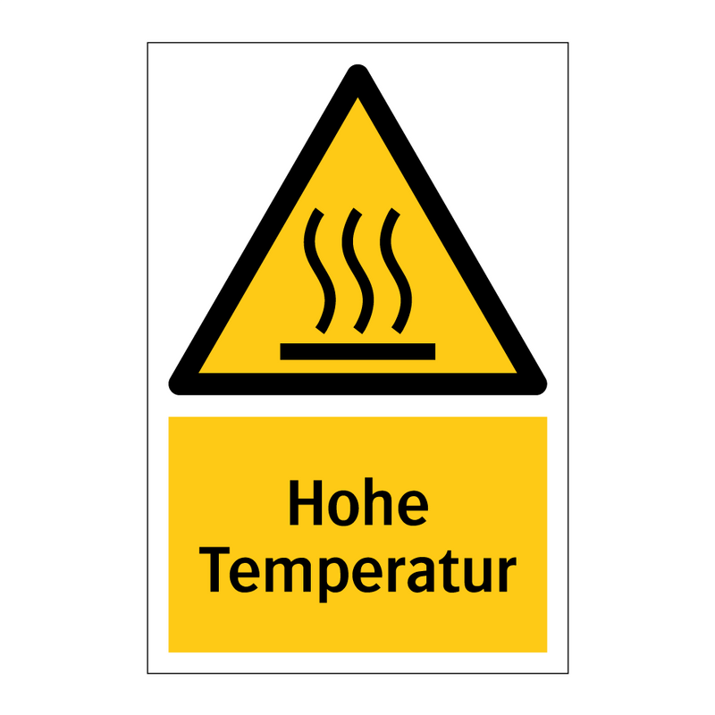 Hohe Temperatur