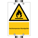 Hochtemperatur-Brandgefahr