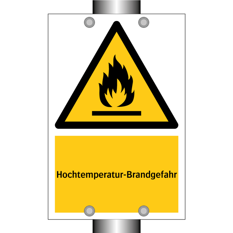 Hochtemperatur-Brandgefahr