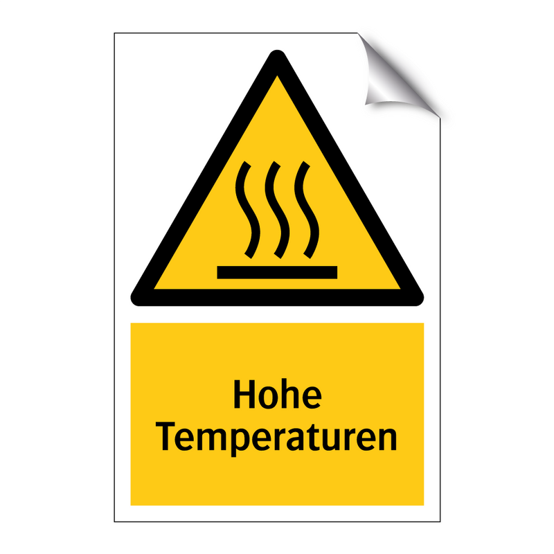 Hohe Temperaturen
