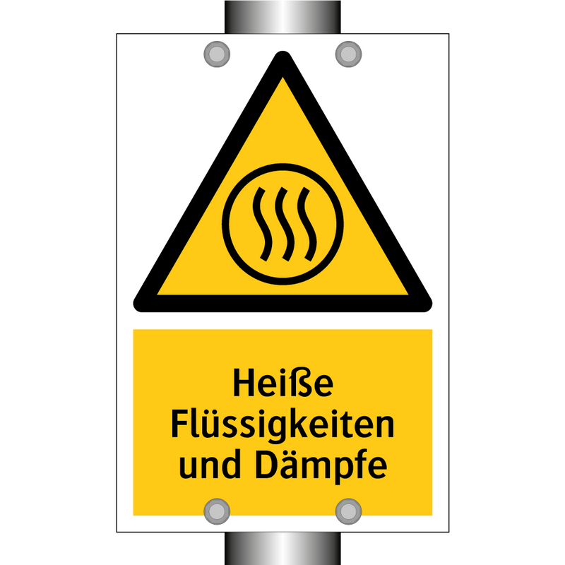 Heiße Flüssigkeiten und Dämpfe