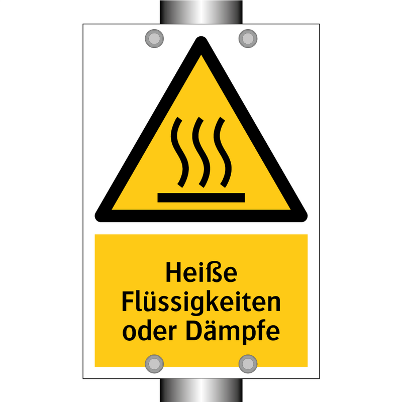 Heiße Flüssigkeiten oder Dämpfe