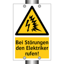Bei Störungen den Elektriker rufen!