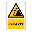 Erdrutschgefahr