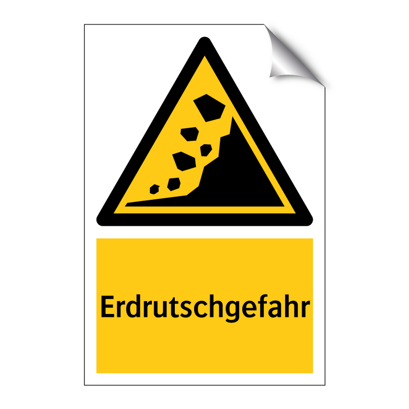 Erdrutschgefahr