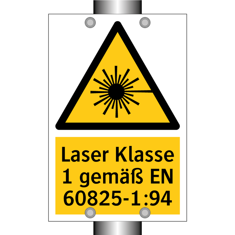 Laser Klasse 1 gemäß EN 60825-1:94