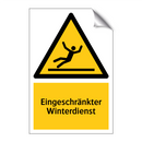 Eingeschränkter Winterdienst