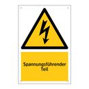 Spannungsführender Teil