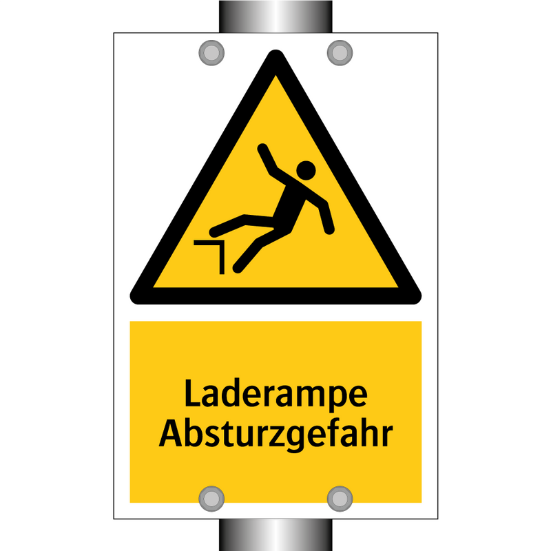 Laderampe Absturzgefahr