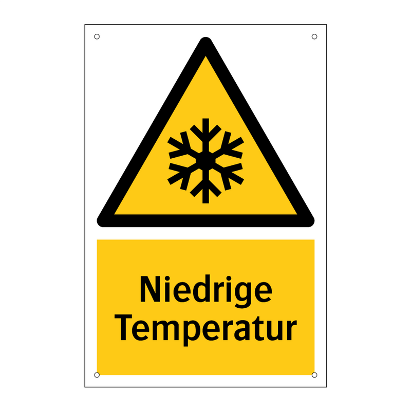 Niedrige Temperatur