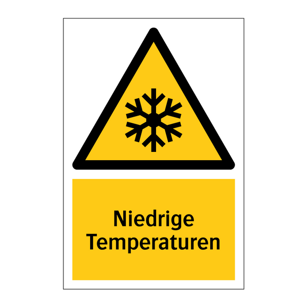 Niedrige Temperaturen