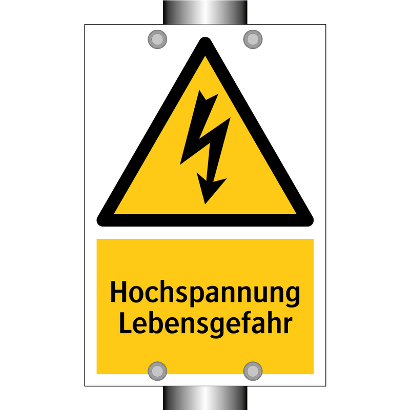 Hochspannung Lebensgefahr