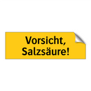 Vorsicht, Salzsäure!