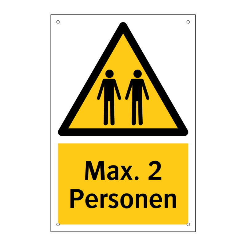 Max. 2 Personen