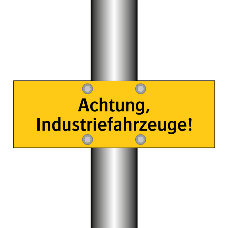 Achtung, Industriefahrzeuge!