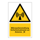 Mikrowellenstrahlung Sicherheitsabstand zur Antenne _M