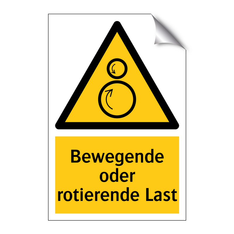 Bewegende oder rotierende Last