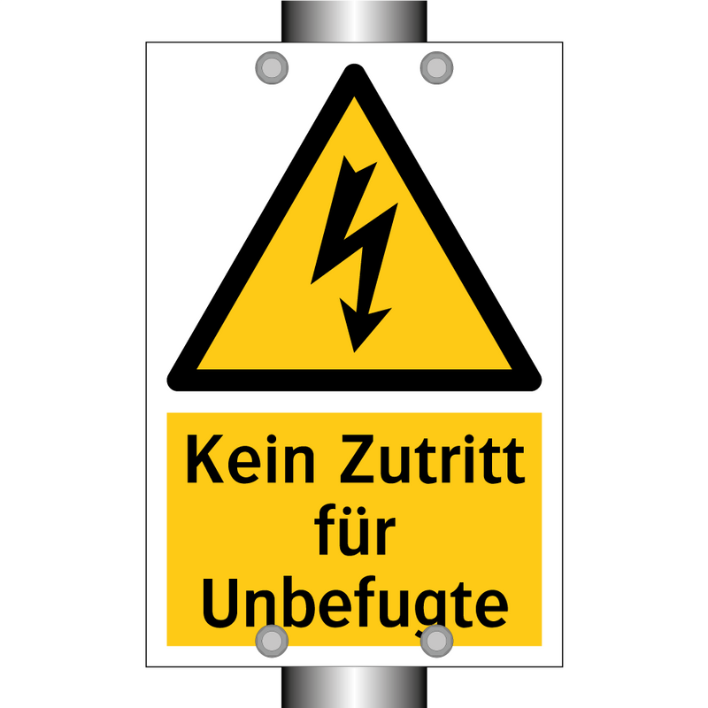 Kein Zutritt für Unbefugte