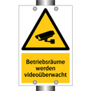 Betriebsräume werden videoüberwacht