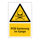 PCB-Sanierung im Gange