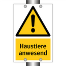 Haustiere anwesend