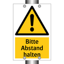 Bitte Abstand halten