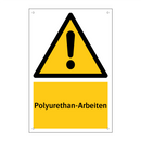 Polyurethan-Arbeiten