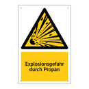 Explosionsgefahr durch Propan