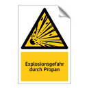 Explosionsgefahr durch Propan