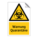 Warnung Quarantäne